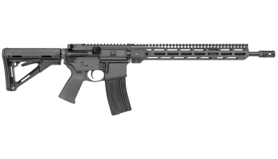 Midwest Industries MIFN16CRM14 Lightweight  223 Wylde 16" 30+1 Black Hard Coat Anodized Rec with 14" M-Lok Black 6 Position Magpul CTR Stock Black Magpul MOE Grip Right Hand