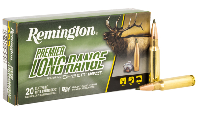 Remington Ammunition R21345 Premier Long Range 308Win 172gr Speer Impact 20 Per Box/10 Case