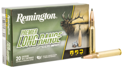 Remington Ammunition R21344 Premier Long Range 30-06Springfield 175gr Speer Impact 20 Per Box/10 Case
