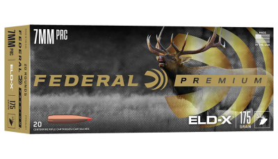 Federal P7PRCELDX1 Premium ELD-X 7mmPRC 175gr 20 Per Box/10 Case