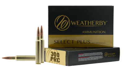 Weatherby F300P180SCO Select Plus  300PRC 180gr Swift Scirocco 20 Per Box/10 Case