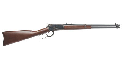 Cimarron AS612 1892 Carbine 45 Colt (LC) 10+1 20" Blued Round Barrel, Color Case Hardened Receiver, Walnut Furniture