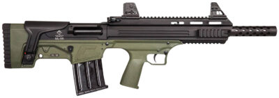 ATI ATIG20BDG Bulldog  20 Gauge Semi-Auto 3" 5+1 18.50" Black Steel Barrel, Black Aluminum Receiver, Picatinny Mount, Green Fixed Bullpup Stock