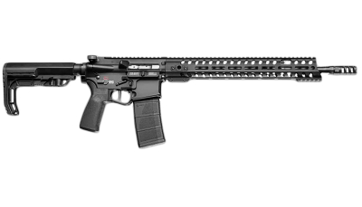 Patriot Ordnance Factory 02039 Renegade +  5.56x45mm NATO 30+1, 13.75" Steel Threaded Barrel, Black Aluminum Receiver