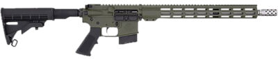 Great Lakes Firearms GL15400SSODG AR-15  400 Legend 5+1 16" Stainless Threaded Barrel, OD Green Cerakote Aluminum Receiver w/Picatinny Rail, Adjustable Black Synthetic Stock, Mil-Spec Grip