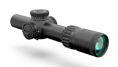 Swampfox Optics WAR16241RL Warhorse Red 1-6x24mm FFP