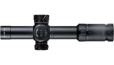 Meprolight USA 901245701 MVO  Matte Black Anodized 1-8x28mm 34mm Tube, Illuminated M1 MRAD Etched Green/Red Reticle