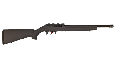 Franklin Armory 0210000GRY F22  22 LR 16" Black Heavy Fluted Threaded Barrel, Picatinny Rail Receiver, Gray Hogue OverMolded Synthetic Stock