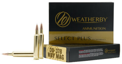 Weatherby B303180TTSX Select Plus  30-378WthbyMag 180gr Barnes Tipped TSX Lead Free 20 Per Box/10 Case
