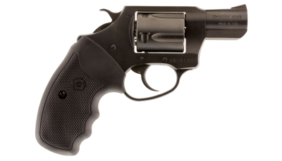 Charter Arms 63820 Undercover Small 38 Special, 5 Shot 2" Black Nitride Stainless Steel Barrel, Cylinder & Frame, Black Finger Grooved Rubber Grip, Exposed Hammer