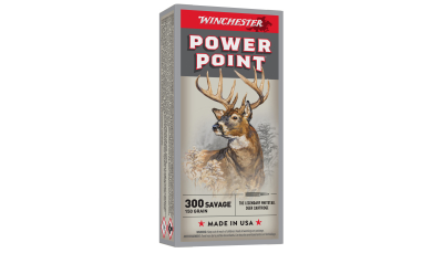 Winchester Ammo X3001 Power-Point  300Savage 150gr 20 Per Box/10 Case