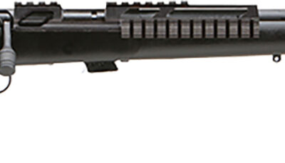 Savage Arms 25752 Mark II TRR-SR Full Size 22 LR 5+1 22" Matte Black Heavy Fluted Barrel, Matte Black Picatinny Rail Carbon Steel Receiver, Matte Black Tactical Wood Stock, Right Hand