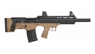 ATI BULLDOG 12GA 18.5" 5RD BLK/TAN