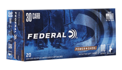FED PWRSHK 30CARB 110GR SPRN 20/200