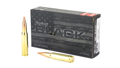 HRNDY BLACK 308WIN 168GR AMAX 20/200