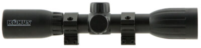 Konus 7350 KonusFire  Matte Black 4x32mm 1" Tube 30/30 Reticle Includes Mounting Rings
