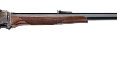 Davide Pedersoli 010S780457 1874 Sporting 45-70 Gov 1rd 32" Octagon Blued Barrel, Color Case Hardened Steel Receiver, Walnut Stock