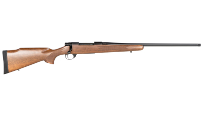 Howa HWH308 M1500 Standard Hunter 308 Win 5+1 22" Black Steel Threaded Barrel, Black Steel Receiver, Walnut Fixed Wood Stock