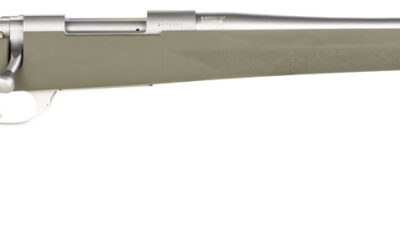 Howa HGR72513 M1500 Hogue Full Size 6.5 Creedmoor 5+1 22" Stainless Steel Threaded Barrel, Drilled & Tapped Stainless Steel Receiver, Hogue OverMolded OD Green Synthetic Stock, Right Hand