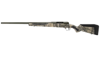 Savage Arms 57756 110 Timberline 300 Win Mag 3+1 24", OD Green Cerakote, Realtree Excape Fixed AccuStock with AccuFit, Left Hand