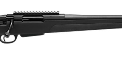 Stevens 18837 334 Full Size 6.5 Creedmoor 3+1 22" Button Rifled Carbon Steel Barrel, Matte Black Carbon Steel Receiver w/Integrated Recoil Lug, Matte Black Synthetic Stock, Scope Mount, Right Hand