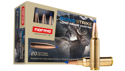 Norma Ammunition 20175832 Dedicated Hunting Bondstrike 300WSM 180gr Bonded Polymer Tip 20 Per Box/10 Case