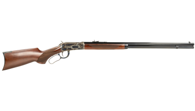 Cimarron CA2913 1894 Deluxe Full Size 30-30 Win 7+1 26" Blued Octagon Barrel, Color Case Hardened Stainless Steel Receiver, Walnut Fixed w/Pistol Grip Stock, Right Hand