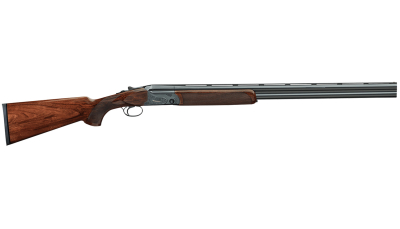 Rizzini USA 1103-1228 BR110 Limited 12 Gauge 28" Nickel Chrome Steel Receiver Engraved Grade 2.5 Turkish Walnut Wood Stock