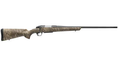 Browning 035841224 AB3  270 Win 4+1 22" Matte Blued Threaded Sporter Barrel, Matte Blued Drilled & Tapped Steel Receiver, Fixed w/Textured Grip Panels Mossy Oak Bottomland Composite Stock