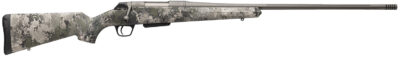 Winchester Repeating Arms 535800220 XPR Extreme 308 Win 3+1 22" Tungsten Cerakote Fluted Threaded Barrel & Drilled & Tapped Steel Receiver, Fixed TrueTimber VSX Synthetic Stock