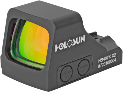 Holosun HE407K-GD-X2 Black 6 MOA Gold Dot Reticle