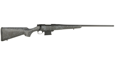 Howa HCE308GW 1500 Carbon Elevate 308 Win 5+1 24" Wrapped Carbon Fiber Threaded Barrel, Blued Drilled & Tapped Steel Receiver, Fixed Stocky's Black w/Gray Webbing Carbon Fiber Stock, Right Hand