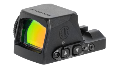 Sig Sauer Electro-Optics SORX1080 Romeo-X Pro Black 1x24mm 3MOA Green Dot Reticle RX Footprint Mount