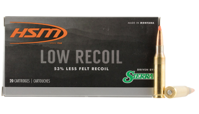 HSM 7MM0810N Low Recoil  7mm-08 Rem 140 gr Orange Polymer Tip 20 Per Box/ 25 Case