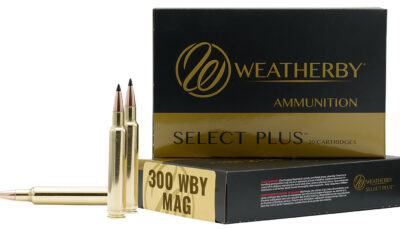 Weatherby B300180TTSX Select Plus  300WthbyMag 180gr Barnes Tipped TSX Lead Free 20 Per Box/10 Case