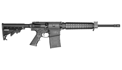 Smith & Wesson 11532 M&P10 Sport OR 308 Win / 7.62x51mm NATO 16" Black Armornite Barrel 20+1, Black Receiver, Black 6 Position Telescopic Stock, Polymer Grip, Manual Ambidextrous Safety On Lower