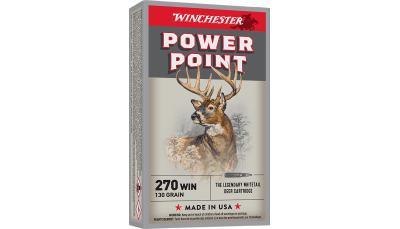 Winchester Ammo X2705 Power-Point  270Win 130gr 20 Per Box/10 Case