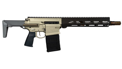 Q BOOMBOX SBR 8.6BLK 12" 20RD FDE