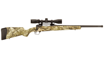 Savage Arms 57356 110 Apex Predator XP 223 Rem 4+1 20", Matte Black Metal, Mossy Oak Mountain Country Synthetic Stock, Vortex Crossfire II 4-12x44mm