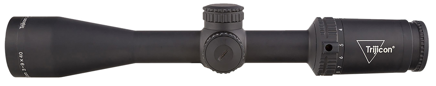 Trijicon 2900044 Credo Matte Black 3-9x40mm 1" Tube LED Illuminated Green Duplex Reticle