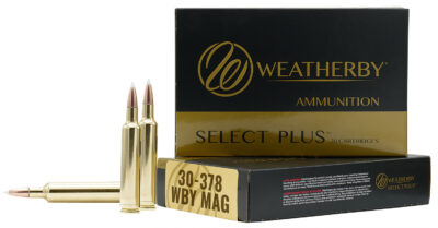 Weatherby H303220ELDX Select Plus  30-378WthbyMag 220gr Hornady ELD X 20 Per Box/10 Case