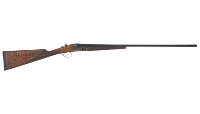 TriStar 38020 Bristol SxS Full Size 20 Gauge Break Open 3" 2rd 28" Blued Side By Side Barrel, Color Case Hardened Steel Receiver, English Style Oiled Turkish Walnut Stock, Right Hand