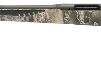 Savage Arms 57761 110 Timberline 7mm Rem Mag 3+1 24", OD Green Cerakote, Realtree Excape Fixed AccuStock with AccuFit, Left Hand