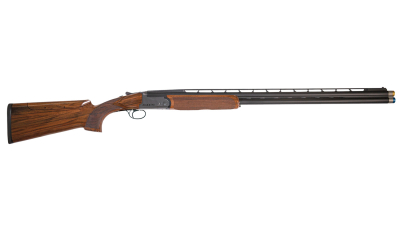 Rizzini USA 2603-12 BR110 Sporter-X 12 Gauge 30" O/U VR 2rd 3" Matte Gray Turkish Walnut Fixed Adjustable Comb Stock Right Hand (Full Size)