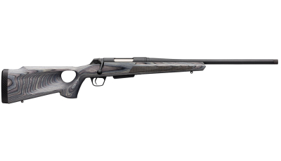 Winchester Guns 535727208 XPR Thumbhole Varmint SR 223 Rem 5+1 Cap 24" TB Blued Perma-Cote Rec Matte Black Laminate Fixed Thumbhole Stock Right Hand with MOA Trigger System (Full Size) No Sights