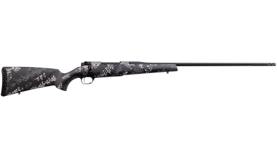 Weatherby MBT20N308NR4B Mark V Backcountry 2.0 Ti 308 Win 5+1 22" Barrel, Graphite Black Cerakote Metal Finish, Black with Gray/White Sponge Accents Peak 44 Blacktooth Stock
