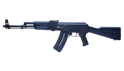 Mauser Rimfire 4070024 AK-47  22 LR 24+1 16.50" Barrel, Steel Receiver, Black Metal Finish, Adjustable Rear Sight, Black Wood Furniture