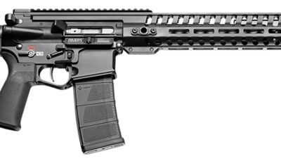 Patriot Ordnance Factory 01148 P415 *CA Compliant 5.56x45mm NATO 10+1 16.50" Chrome Moly Barrel Black Hard Coat Anodized Receiver, 6 Position MFT Black Stock & Black Polymer Grip Ambidextrous