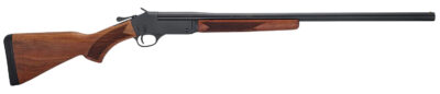 Henry H015Y410 Single Shot Youth 410 Gauge with 22" Blued Barrel, 3" Chamber, 1rd Capacity, Black Metal Finish & American Walnut Stock Right Hand