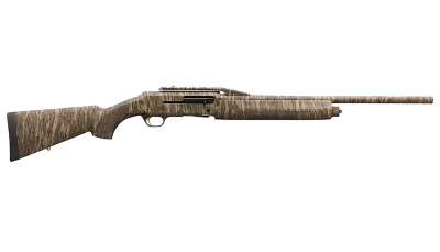 Browning 011433621 Silver Rifled Deer 20 Gauge 22" 3" 4+1, Mossy Oak Bottomland, Synthetic Furniture, Optic Mount